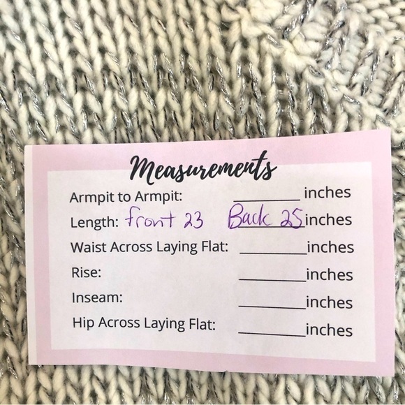 WHBM gray with metallic thread detail knit cape poncho Size XS - Picture 5 of 9